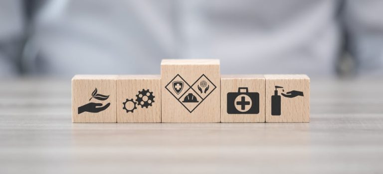 Safety Icons on Blocks
