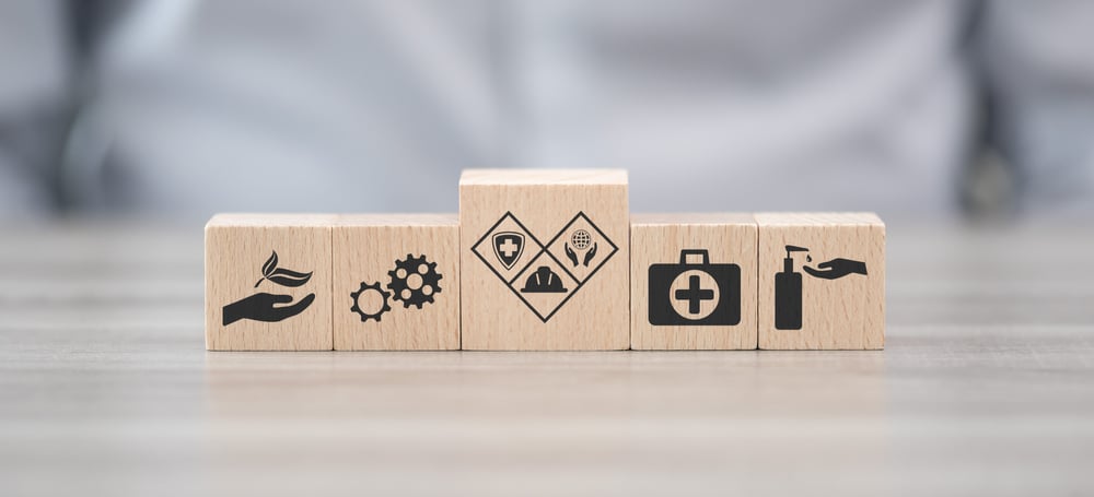 Safety Icons on Blocks