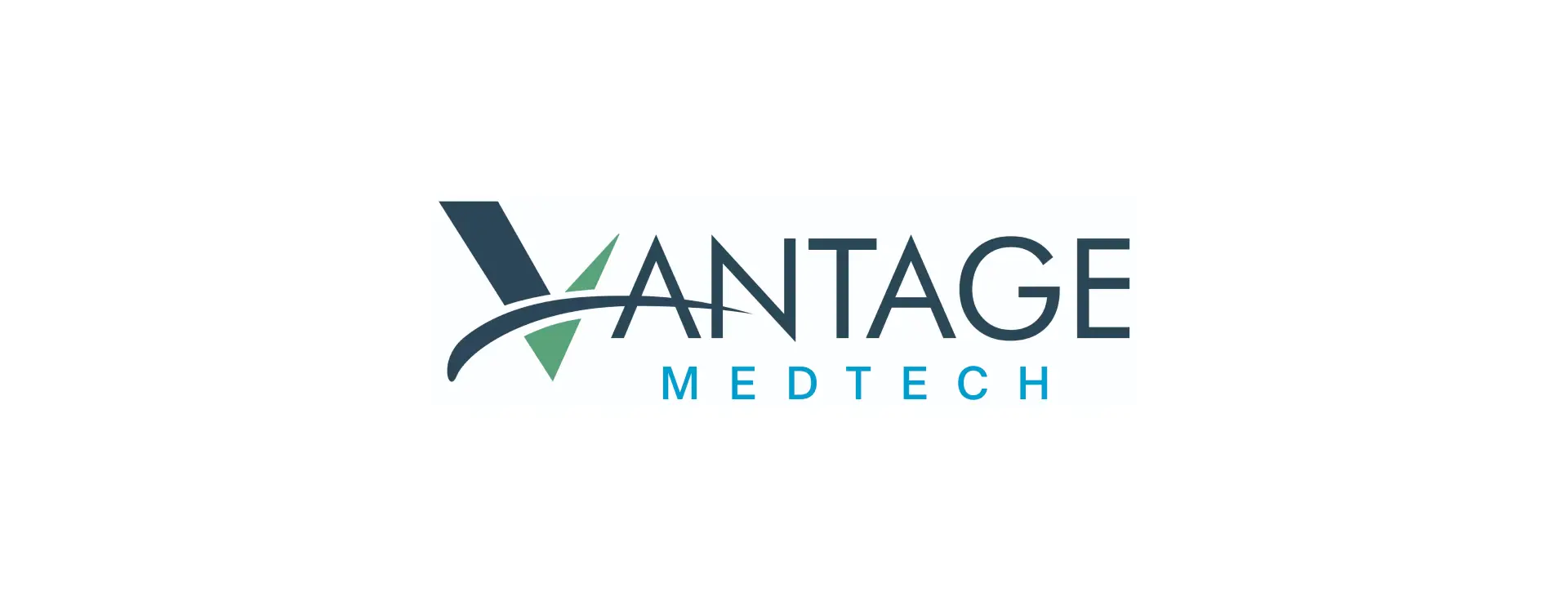Vantage MedTech logo header white background
